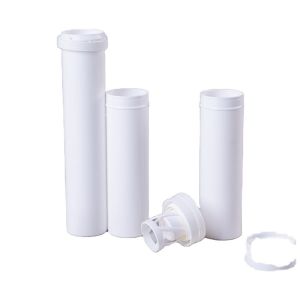 Buy cheap Non Disposable Vitamin Pill Tube with Desiccant Cover for Ice Cream Plastic Packaging from wholesalers