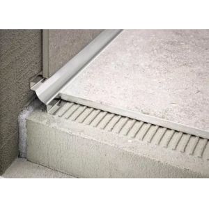 Buy cheap 2.5m Aluminium Tile Trim Finishing Strip Tile Edge Trim For Wooden Floor from wholesalers