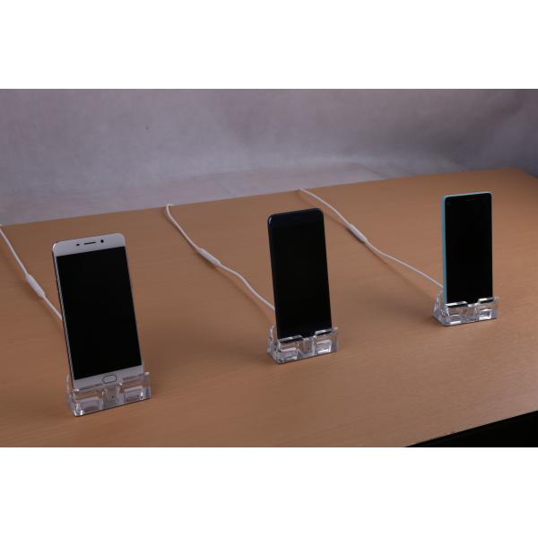 Quality COMER Tablet pc anti-slip acrylic round display framework security anti-theft alarm devices for sale