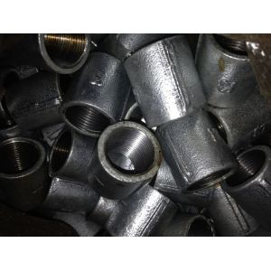 Buy cheap plain galvanized malleable iron full thread socket from wholesalers