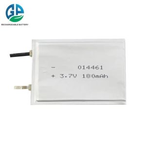 Buy cheap CE KC Approved 3.7v 180mah Ultra Thin Lipo Battery 014461 For E Card from wholesalers