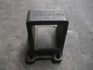 Buy cheap SHAANXI COPY QUALITY PHOTO COLOR Rear leaf spring bracket left rear - Кронштейн задней рессоры лев. зад. DZ9114524003 from wholesalers