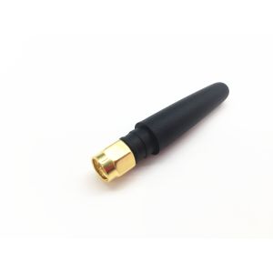 3 Dbi Omni Directional Straight Head WiFi Antenna SMA Male GSM / 3G 824 - 2100