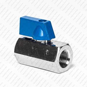 Buy cheap Stainless Steel Mini Ball Valve Double Female Thread BSPP NPT from wholesalers