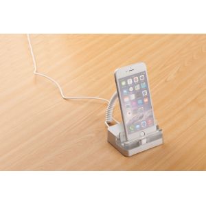 COMER cell phone cable locking security display stand with support security anti