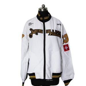 Buy cheap 100% Polyester Tasslon Warm Windbreaker Jacket With Digital Printing Logo from wholesalers