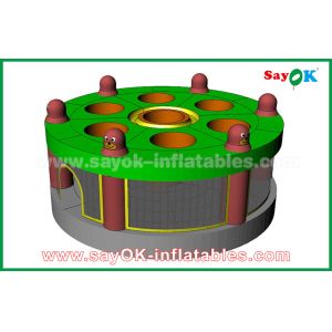 Buy cheap Giant Inflatable Games Funny Inflatable Sports Games Human Whack A Mole Game With Air Blower from wholesalers