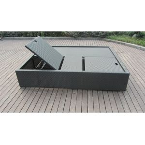 Buy cheap PE Rattan Adjustable Lounge Chair , Modern Foldable Chaise Lounge from wholesalers