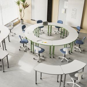 Buy cheap FLEX Practicality Modular Conference Tables On Wheels For Collaborative Training Spaces from wholesalers