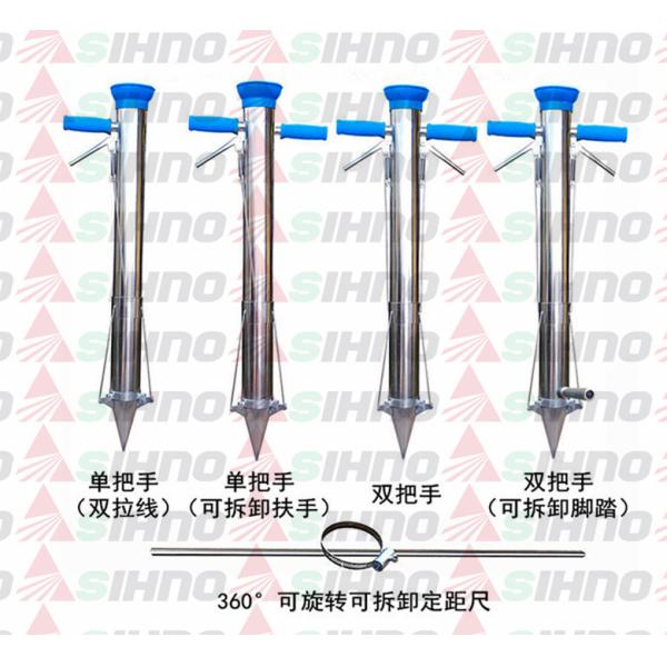 Quality Three Openings Stainless Steel Handheld Vegetable Seedling Transplanter for sale