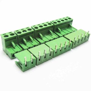 Buy cheap 5.08mm Pitch PCB Plug-in Screw Terminal Blocks Plug + Right Angle Pin Header from wholesalers