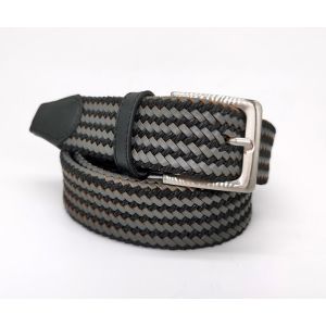 Buy cheap Braided 110cm Length Mens Elastic Stretch Belts With Leather Trim from wholesalers