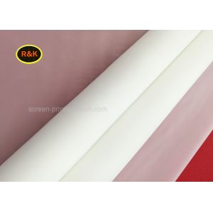 Customized 110 Screen Printing Mesh Chemicals / Abrasion / Heat / Moisture