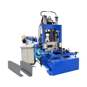 Buy cheap Automatically Czu Purlin Hydraulic Punching And Cutting Roll Forming Machine from wholesalers