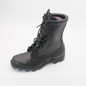China Xinxing Genuine Leather Black Combat Tactical Boots on sale