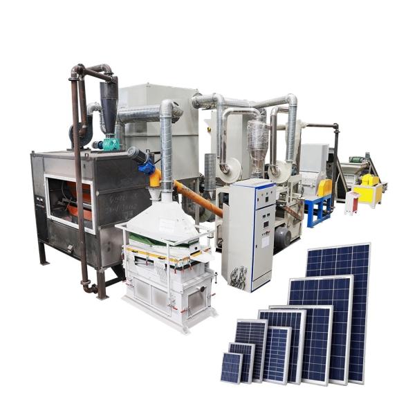 State-of-the-Art Solar Panels Separating Production Line with High Separation