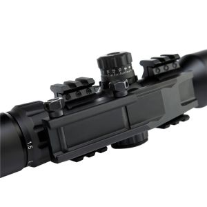 1.5-5X40BE Shockproof Tri-illumination Tactical Hunting Scope Mil-Dot Reticle