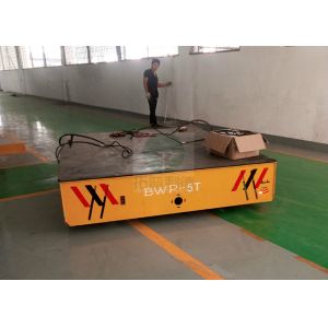 Buy cheap 30t Warehouse Mold Handling Transfer Steel Floor Steerable Bogie from wholesalers