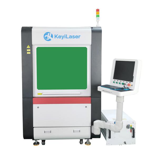 Buy cheap KEYILASER High-Precision Fiber Laser Cutting Machines For Sheet Metal 1000w 1500w 2000w Cortadora Laser Cutter from wholesalers