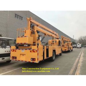 Buy cheap Light Chassis Truck Mounted Aerial Work Platform 18m 360 Degree Rotating from wholesalers