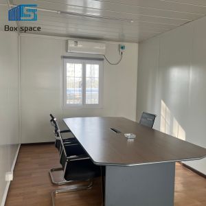 Buy cheap Boxspace Modular Homes Prefabricated 20ft 40ft Modular Container House Home Office Cabin House Stackable Container Houses from wholesalers