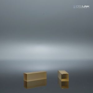 Buy cheap YVO4 Birefringent Optical Crystals / Yttrium Vanadate Transmission 400nm To 4000nm from wholesalers