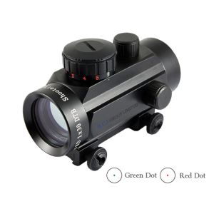 Buy cheap Rifle Optic Red/green Dot Riflescope 1x30mm dot sights product