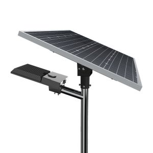 Buy cheap MPPT 100w IP66 Solar LED Street Light Mono Crystalline Time Control from wholesalers