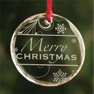 China Rounded Circle Bulk 3 Laser Engraved Glass Wholesale Blan on sale