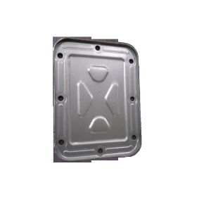 Buy cheap CNC Diesel Engine Spare Parts Zinc plated Iron Rear Cover from wholesalers