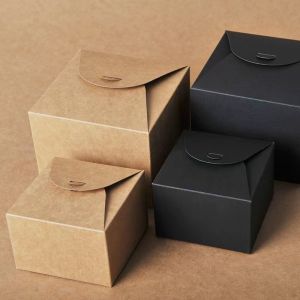 Soap 350gsm Packaging Kraft Paper Box Recycle Handmade Vintage Cardboard Craft