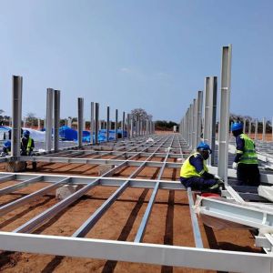 Buy cheap Fast Assembly Steel Structure Warehouse for Light and Strong Corrosion Resistance from wholesalers