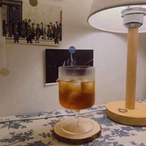 Buy cheap 120ml 4.1oz Embossed Yogurt Glass Dessert Cups With Foot from wholesalers