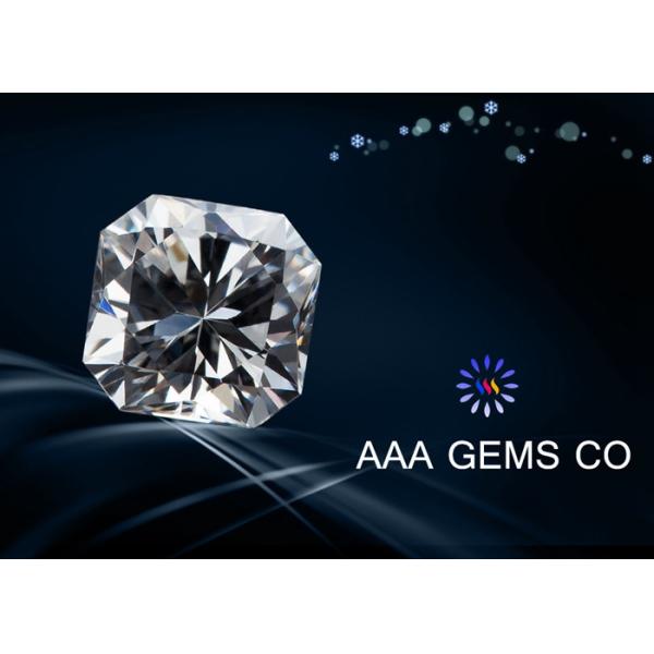 Gorgeous Fancy Enhanced Moissanite White Forever Brilliance Grade