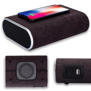 Buy cheap WIRELESS CHARGER BT SPEAKER Wireless charging function mini bluetooth speaker product
