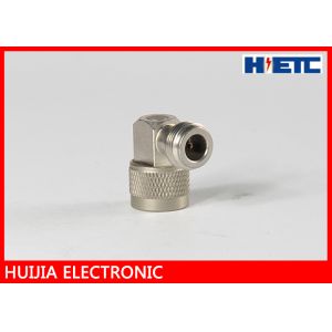 Buy cheap N Type Male To Female Antenna Connector , 0 - 6 GHz R/A RF Connector Adapter from wholesalers