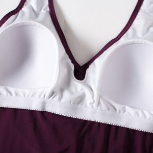 Summer Beach Casual Polyester Swim Suit Bikini Backless Bathing Suits