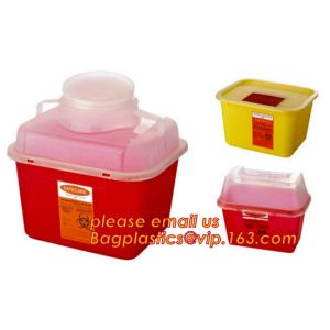 Buy cheap Rectangle safe sharp container, Medical Disposal Bin Sharp /Safe SharpS Containers plastic medical sharp containers from wholesalers