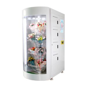 Intelligent Refrigeration Flower Vending Machine with Humidifier and Card Reader