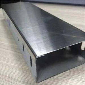 Buy cheap OEM 201 Stainless Steel Cable Tray Rectangular Shape With Polishing Surface product