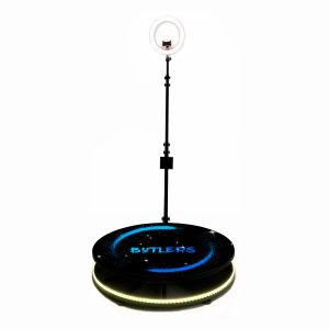 Buy cheap Slow Spinner Automatic 360 Photo Booth Metal Turntable Phone iPad Gopro Holder from wholesalers