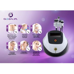 Buy cheap 5 Handpieces Ultrasonic Cavitation Slimming Machine 40 KHz For Women from wholesalers