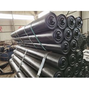 Buy cheap 114mm Belt Steel Return Troughing Conveyor Idler Roller For Crushing Plant from wholesalers