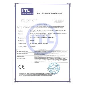 Guangzhou V-Solution Telecommunication Technology Co., Ltd. Certifications