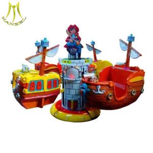 Buy cheap Hansel kids entertainment electronic game machine fiberglass carousel rides from wholesalers