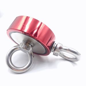 Buy cheap 500LB Double Side Neodymium Pot Magnet With Heavy Duty Rope from wholesalers