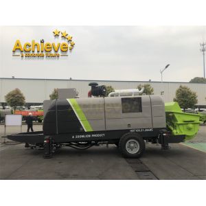 Used Concrete Trailer Pump ZOOMLION HBT105.21.286RSU