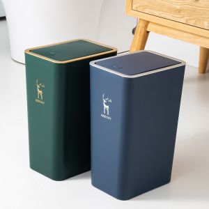 Buy cheap Custom Plastic Trash Can Suppliers Rectangular Plastic Trash Can from wholesalers