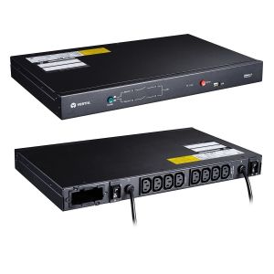 China 10A IEC Socket Standard Network Card VERTIV Dual Power Input Static Switching Switch on sale
