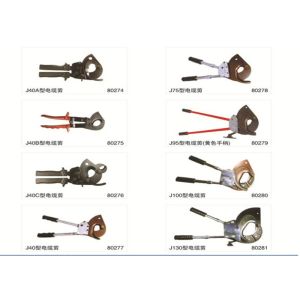 China High Quality Steel Material Ratchet Cable Cutter for Cable Cutting on sale